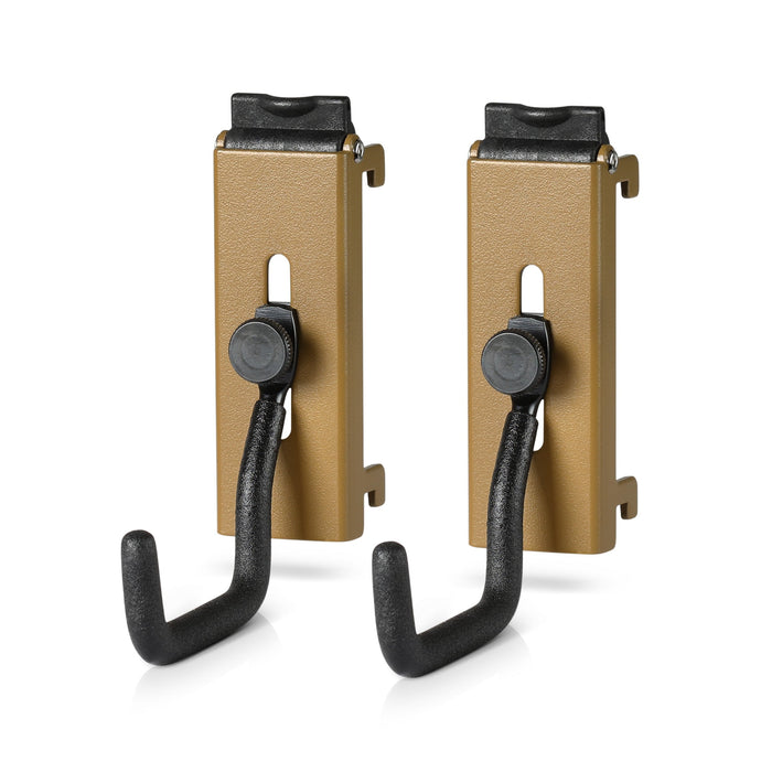 Wall Rack System - Adjustable J-Hook, Small (2-Pack)