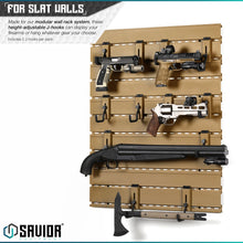 Wall Rack System - Adjustable J-Hook, Small (2-Pack)
