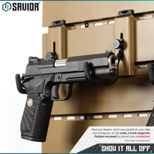 Wall Rack System - Adjustable J-Hook, Small (2-Pack)