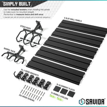 Wall Rack System - 5 Panel Kit W/ Attachments
