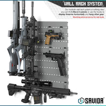 Wall Rack System - 5 Panel Kit W/ Attachments