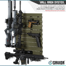 Wall Rack System - 5 Panel Kit W/ Attachments