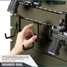Wall Rack System - 5 Panel Kit W/ Attachments