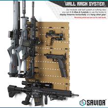 Wall Rack System - 5 Panel Kit W/ Attachments
