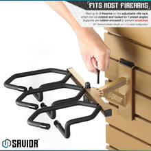 Wall Rack System - 5 Panel Kit W/ Attachments