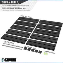 Wall Rack System - 10 Panels (48" W x 31" H)
