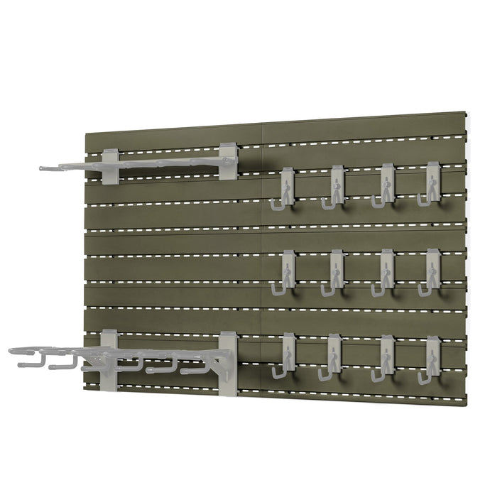 Wall Rack System - 10 Panels (48" W x 31" H)