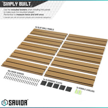 Wall Rack System - 10 Panels (48" W x 31" H)