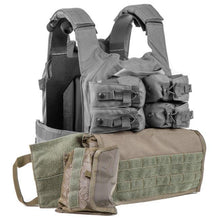 MultiCam; HRT Tactical Zip-On Side Pull Medical Pouch - v - HCC Tactical