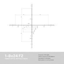 EOTech - Vudu 1-8x24 SFP Reticle Subtensions - HCC Tactical