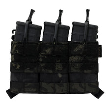 MultiCam Black; Agilite - AG3 Placard Triple Mag Pouch - HCC Tactical