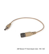 Tan; Ops-Core - Modular Radio Cable PRC-148C - HCC Tactical