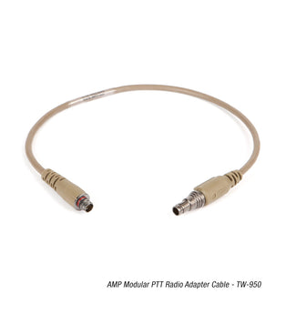 Tan; Ops-Core - Modular Radio Cable TW-950 - HCC Tactical