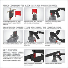 Real Avid - Smart-Fit AR15 Vise Block With Sleeve For AR10* - v6 - HCC Tactical