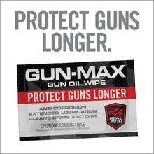 Real Avid - Gun-Max Gun Oil Wipes – 25 Pack - v - HCC Tactical