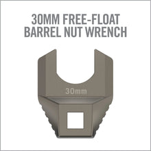 Real Avid - Master Fit Wrench Heads - Extended & Standard castle Nut Wrench - 30MM Free-Float BarrelNut Wrench - HCC Tactical