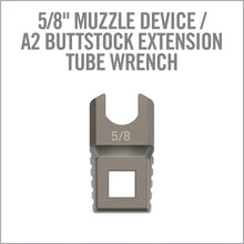 Real Avid - Master Fit Wrench Heads - Extended & Standard castle Nut Wrench - 5/8" Muzzle Device / A2 Buttstock Extension Tube Wrench - HCC Tactical