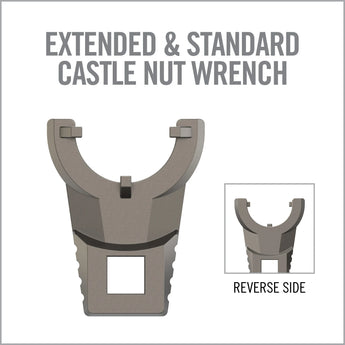 Real Avid - Master Fit Wrench Heads - Extended & Standard castle Nut Wrench - HCC Tactical