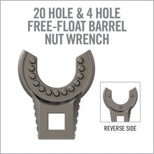 Real Avid - Master Fit Wrench Heads - 20 Hole & 4 Hole free-Float Barrel Nut Wrench - HCC Tactical