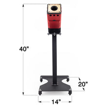 White Horse Defense - Boss Box 50 (50 Caliber) Weapons Clearing System Floor Mount Dimensions - HCC Tactical