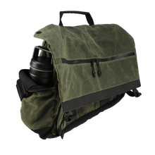 Grey Ghost Gear - Wanderer Messenger Bag OD Angle 2 - HCC Tactical