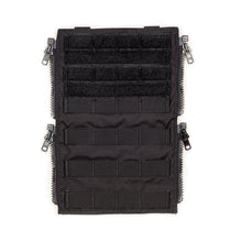 Black; HRT Tactical - Zip-On Molle Panel - HCC Tactical