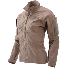 NV Tan; Massif - 2-Piece Flight Suit Jacket - NAVAIR - Women's Fit - (FR) - HCC Tactical