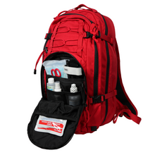 Red with Black Zips; Grey Ghost Gear - 3 Day Assault/Medic Pack - HCC Tactical
