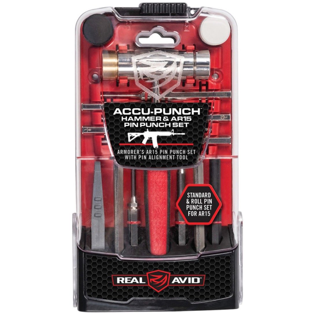 Real Avid Accu-Punch Hammer & AR15 Pin Punch Set