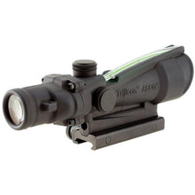 Trijicon ACOG® 3.5x35 Riflescope (Chevron Reticle) Green Left Profile - HCC Tactical