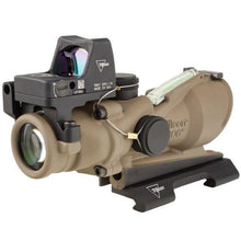 Trijicon ACOG® 4x32 BAC ECOS Riflescope with Trijicon RMR (Crosshair Reticle) Right profile - HCC Tactical