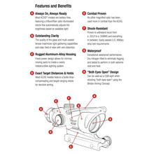 Trijicon ACOG® 4x32 BAC Riflescope (Chevron Reticle) Specs - HCC Tactical