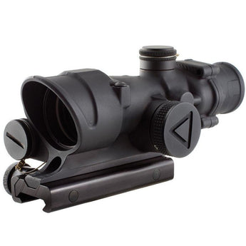 Black; Trijicon ACOG® 4x32 LED Riflescope (Red Crosshair Reticle) - HCC Tactical