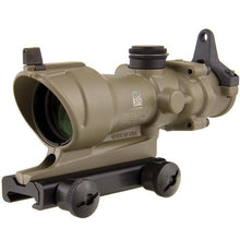 FDE; Trijicon ACOG® 4x32 Tritium Riflescope (Amber Crosshair Reticle) - HCC Tactical