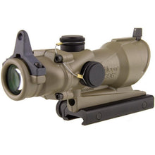 Trijicon ACOG® 4x32 Tritium Riflescope (Amber Crosshair Reticle) Right Profile FDE - HCC Tactical