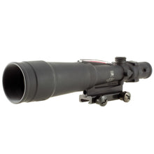 Black; Trijicon ACOG® 5.5x50 BAC Riflescope - .308 / 7.62 BDC (Red Chevron Reticle) - HCC Tactical