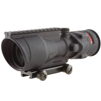 Black; Trijicon ACOG® 6x48 BAC Riflescope - .308 / 7.62 BDC (Red Horseshoe / Dot Reticle) - HCC Tactical