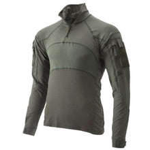 Sage Green; Massif - Advanced Quarter Zip Combat Shirt (FR) - HCC Tactical