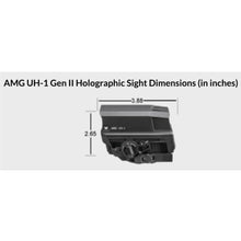 Vortex AMG® UH-1® GEN II Holographic Sight Dimensions - HCC Tactical