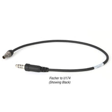 Black; Ops-Core AMP Headset Downlead Cable - HCC Tactical