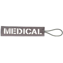 Manatee Grey; First Spear Bag Tag Fabric Backed - HCC Tactical