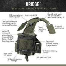 Agilite Bridge Helmet System Spec Sheet - HCC Tactical