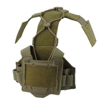 Tan; Agilite Bridge Helmet System - HCC Tactical