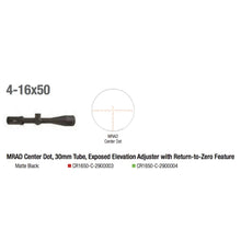 Trijicon Credo™ 1-4x24 Riflescope Specs 2 - HCC Tactical