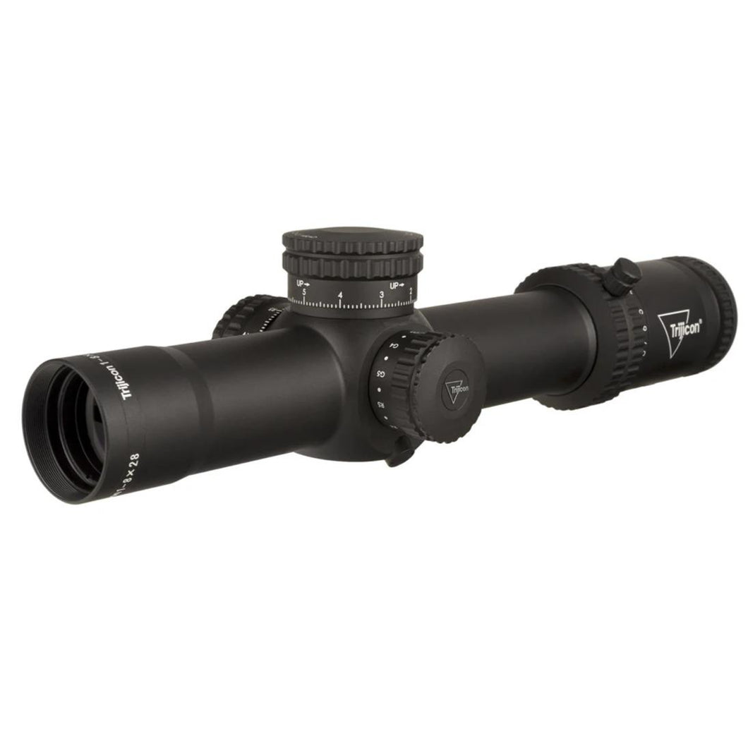 Black; Trijicon Credo™ 1-8x28 Riflescope - HCC Tactical