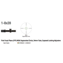 Trijicon Credo™ HX 1-8x28 Riflescope Specs 2 - HCC Tactical