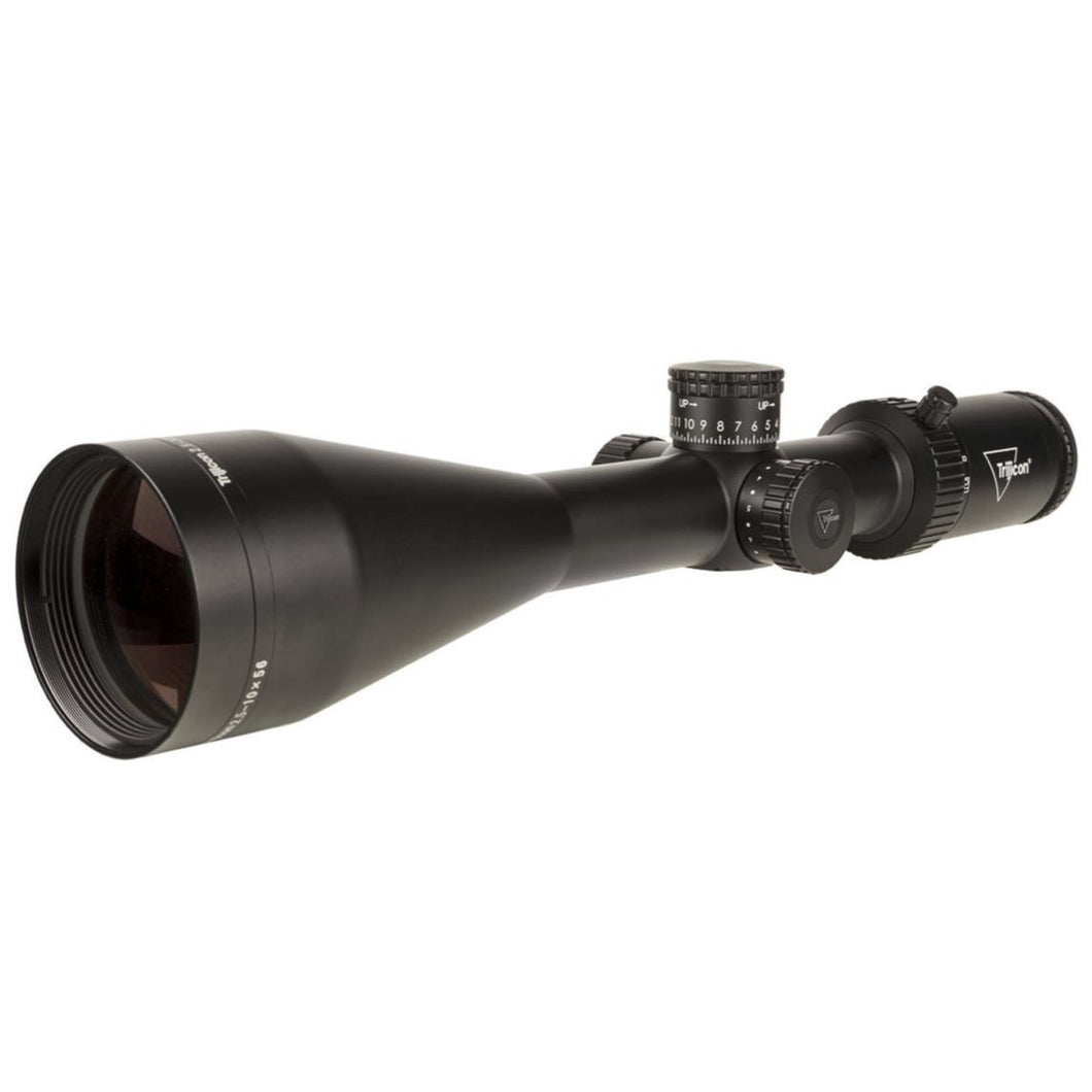 Black; Trijicon Credo™ HX 2.5-10x56 Riflescope (Exposed Elevation Adjuster) - HCC Tactical