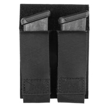 Black; Grey Ghost Gear Double Pistol Magna Mag Pouch - Laminate - HCC Tactical