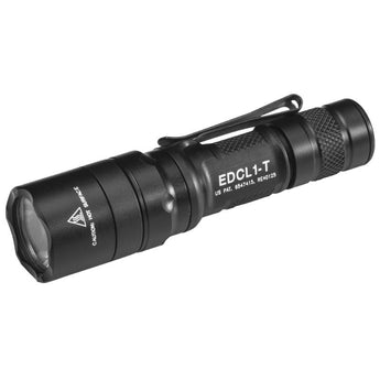 Black; Dual-Output Everyday Carry LED Flashlight - HCC Tactical