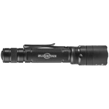 Black; EDCL2-T Dual-Output LED Everyday Carry Flashlight Profile - HCC Tactical